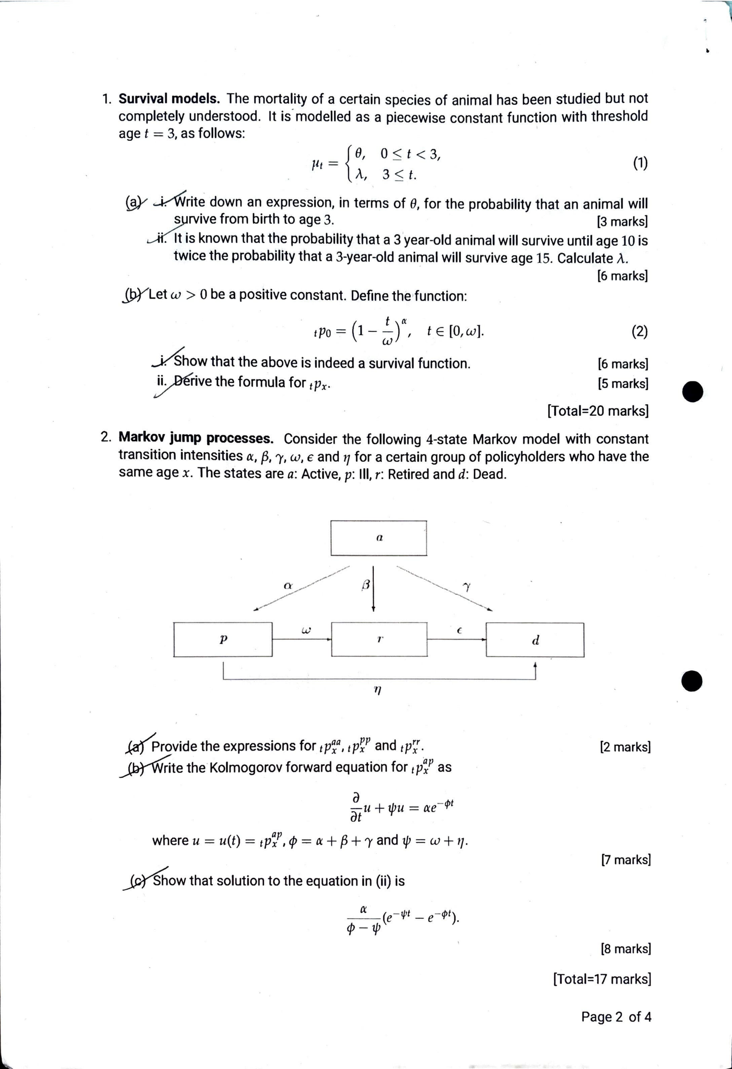 LSE Past Paper ST227 (2021) Pg2
