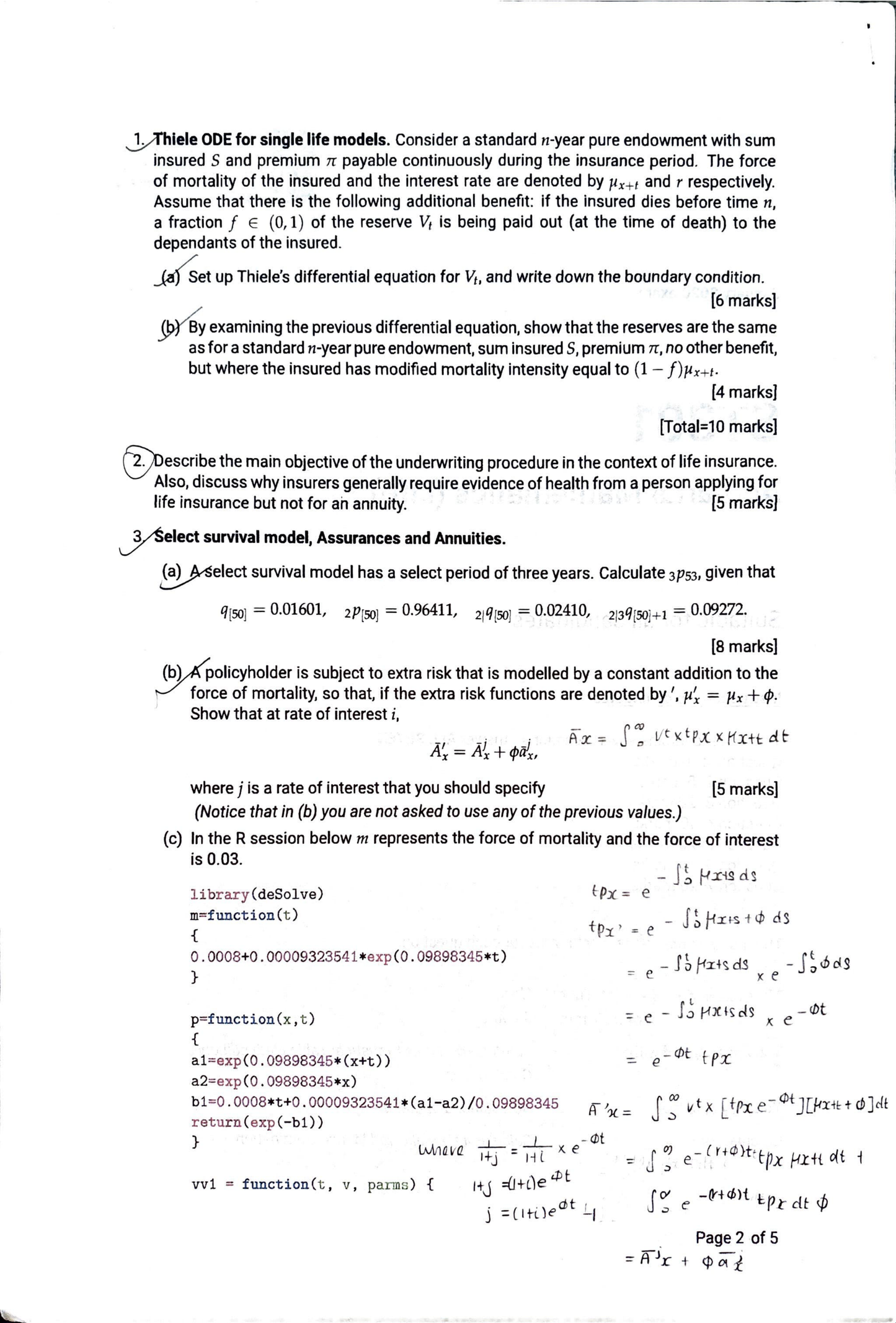 LSE Past Paper ST301 (2020) Pg2