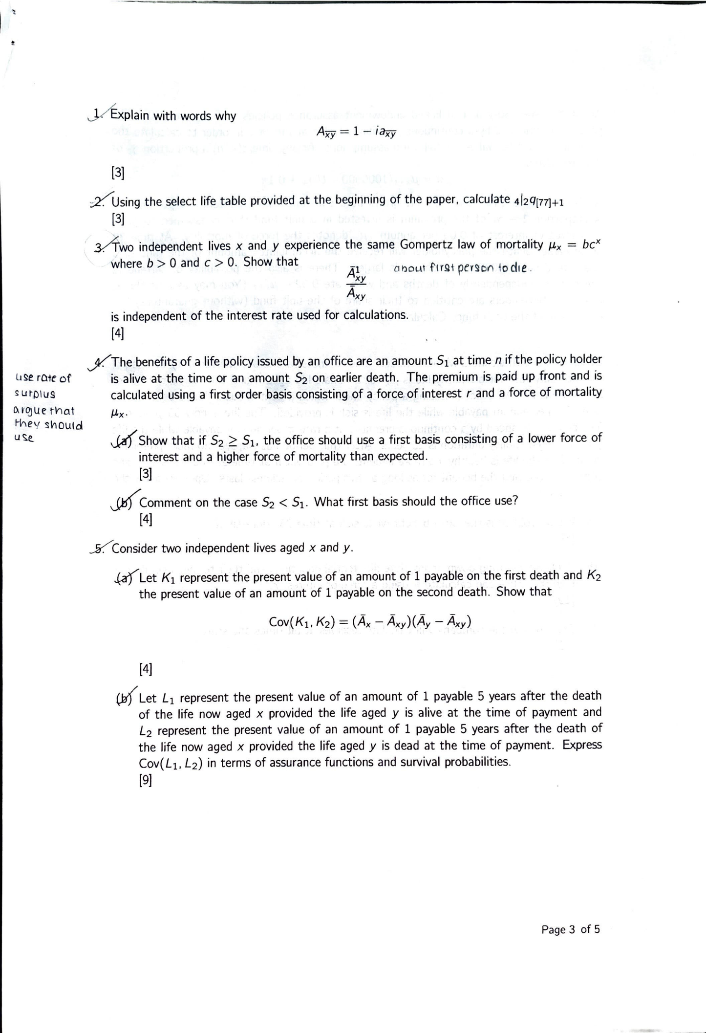 LSE Past Paper ST301 (2022) Pg2