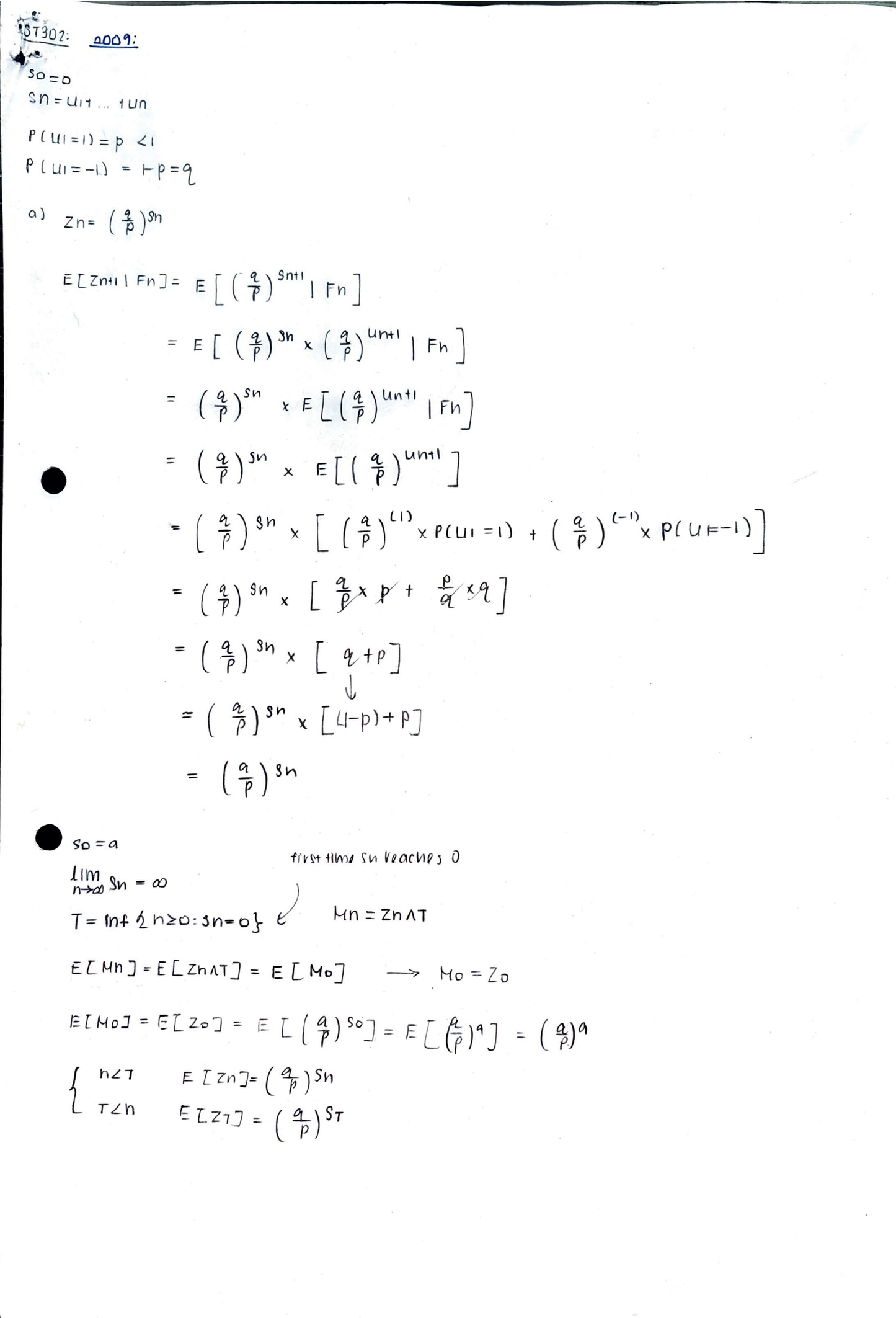 LSE Past Paper ST302 (2009) Pg3