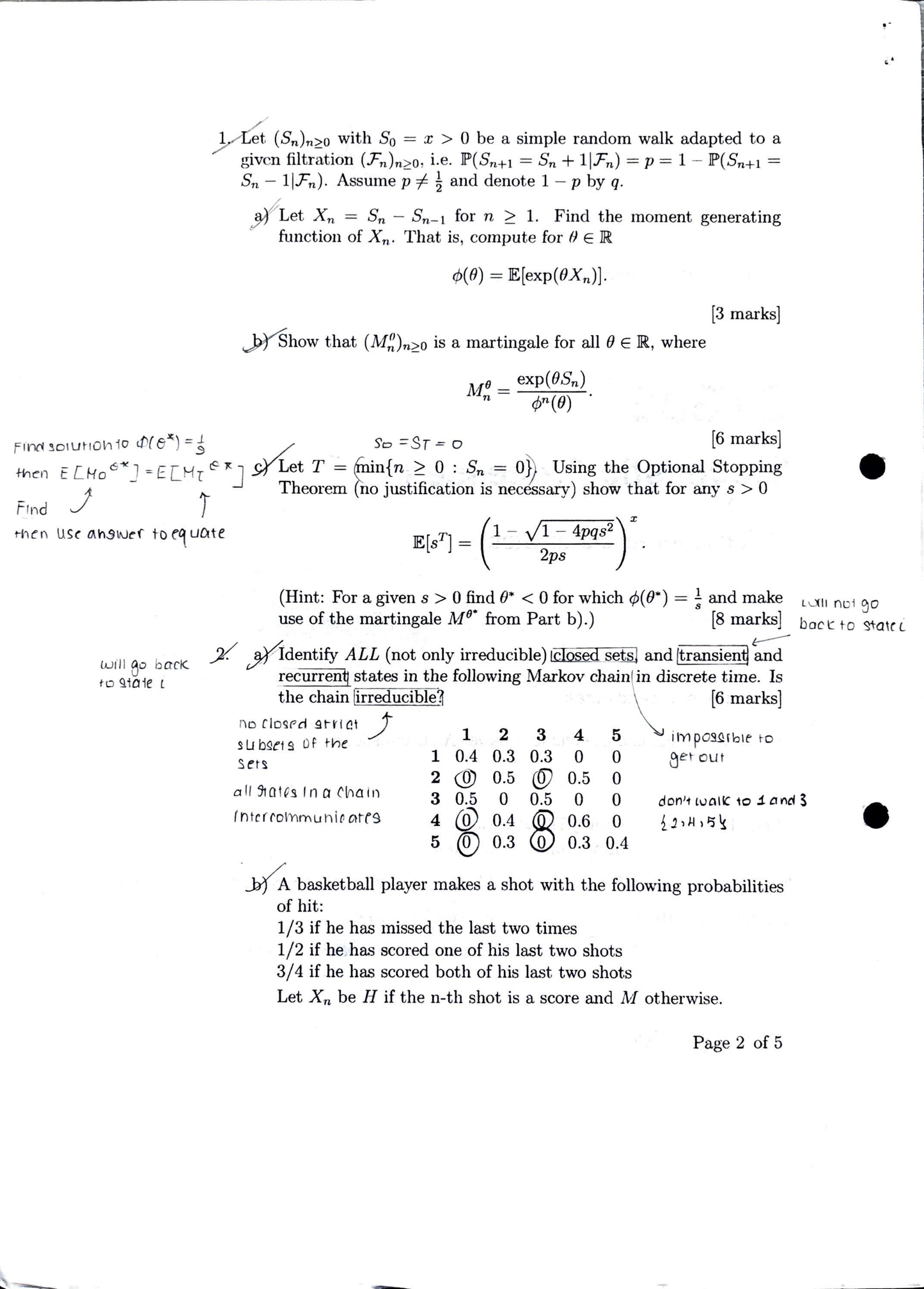 LSE Past Paper ST302 (2018) Pg2