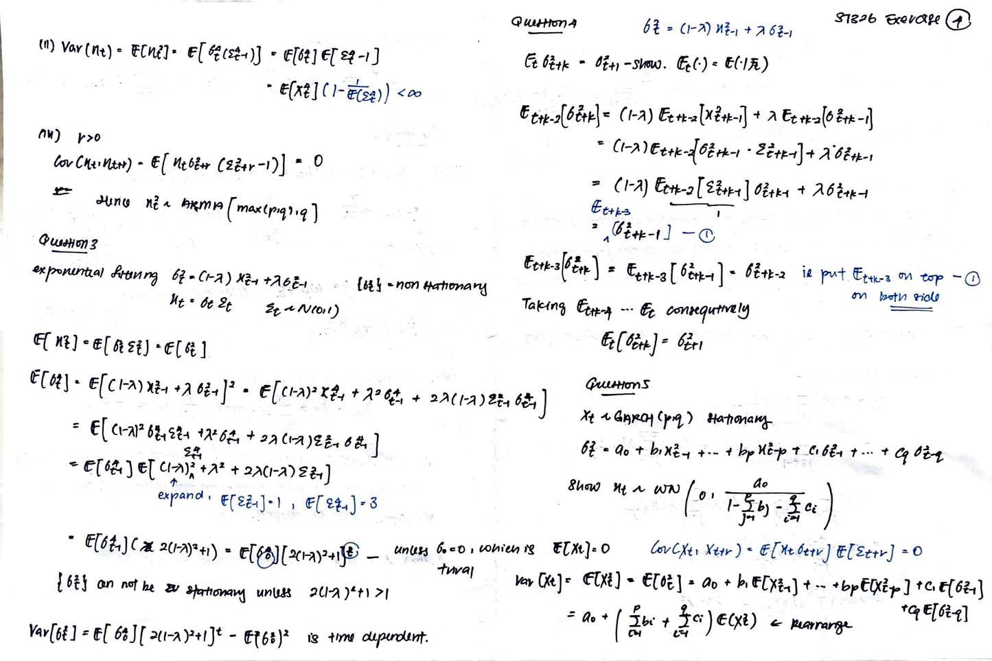 LSE Problem Sets ST326 Pg3