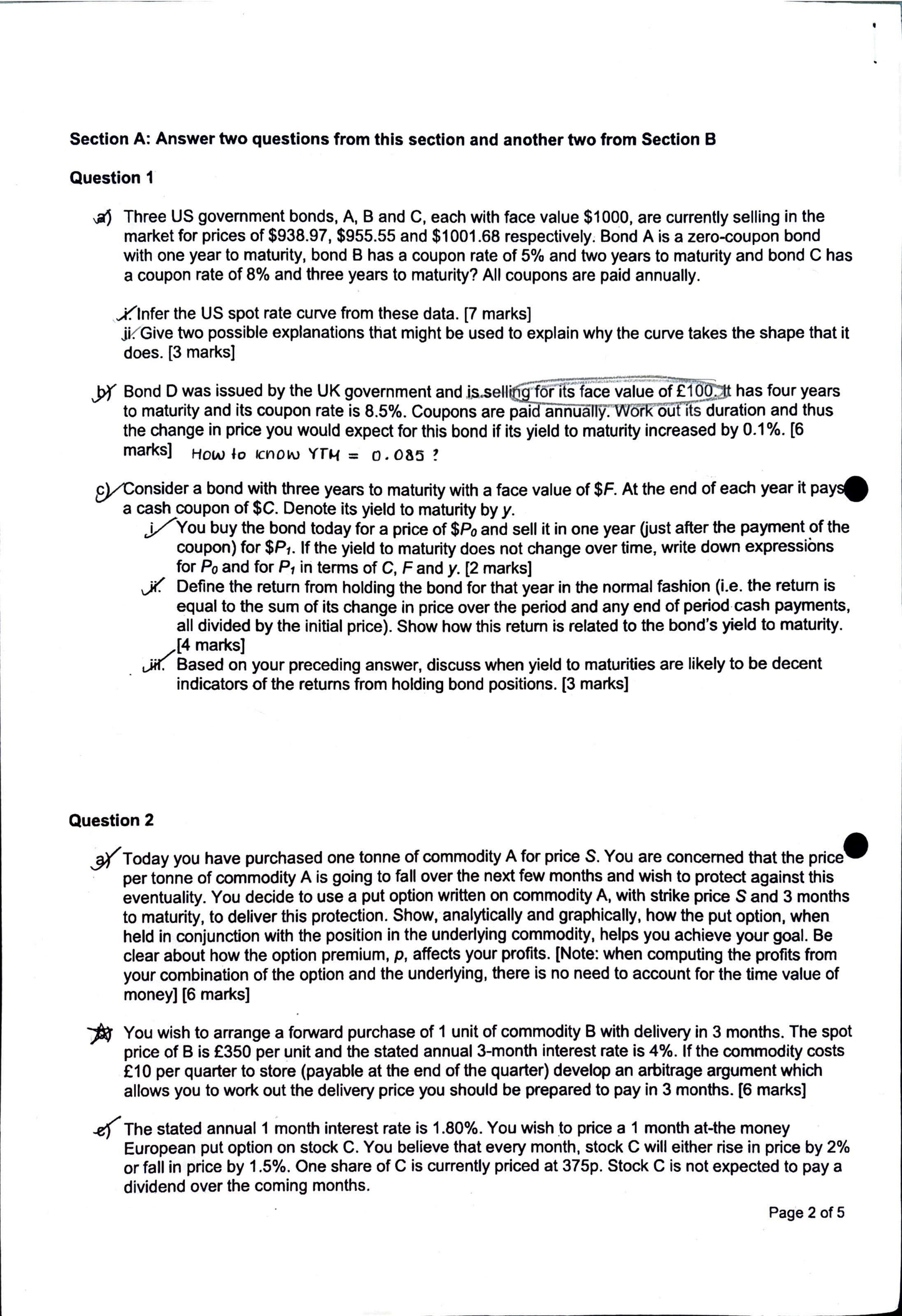 LSE Past Paper Fm213 (Mock 3) Pg2