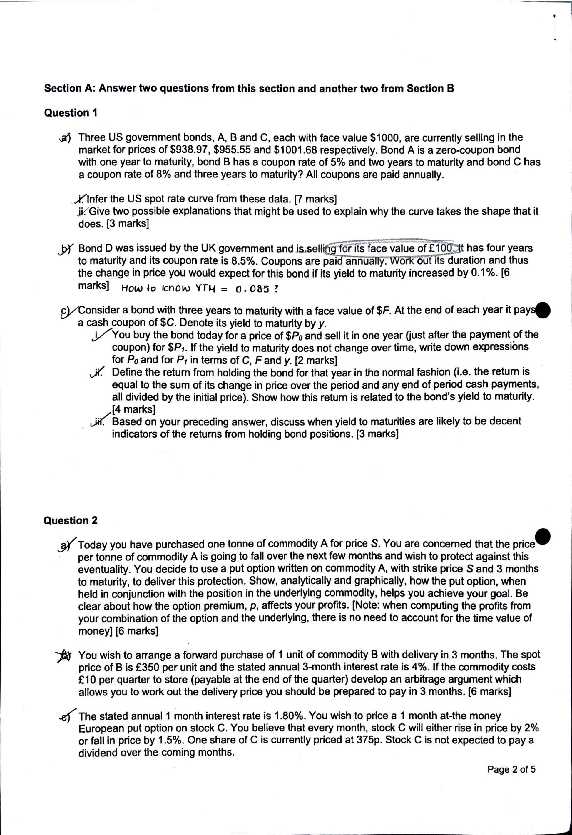 LSE Past Paper Fm213 (Mock 3) Pg2