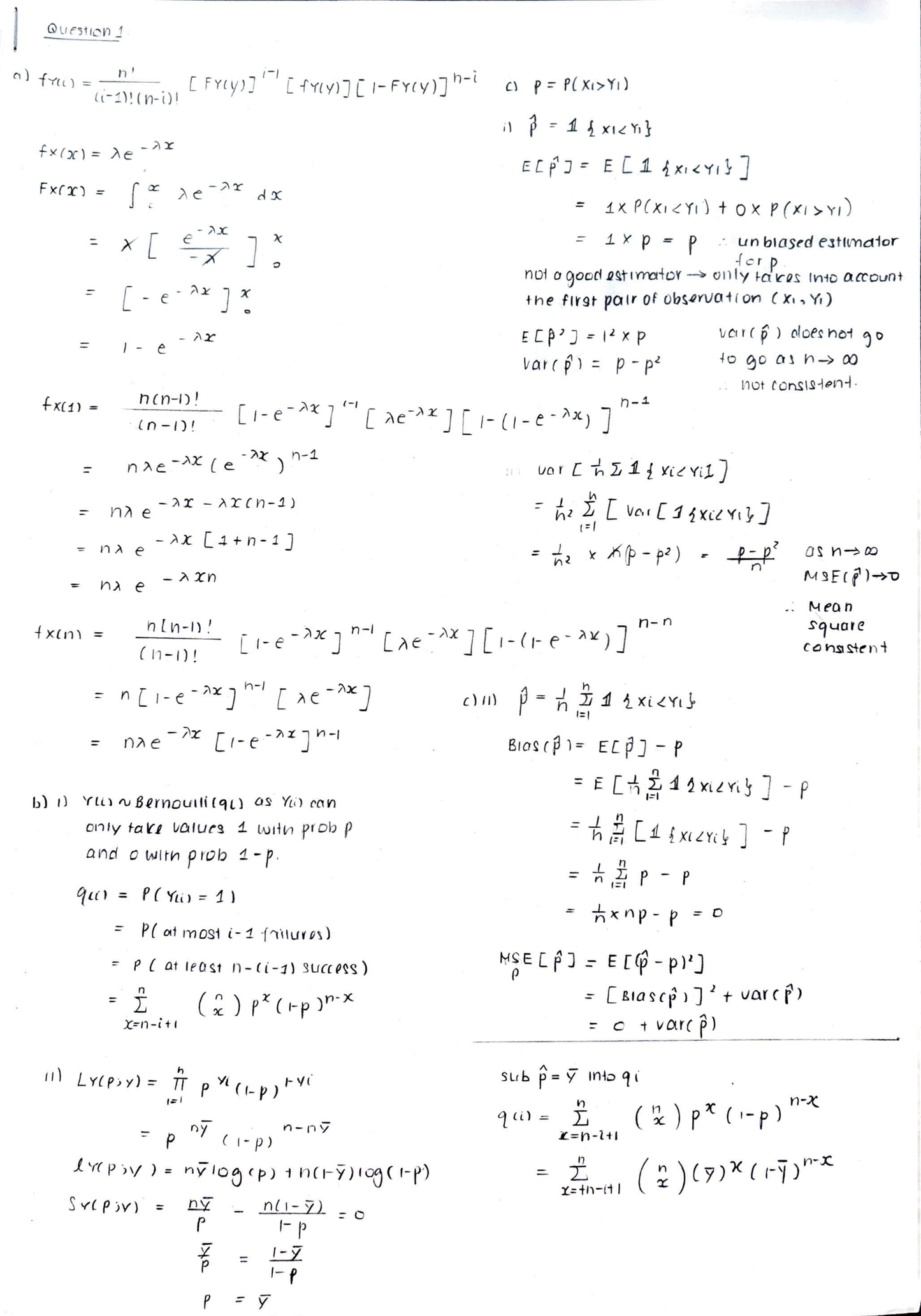 LSE Past Paper ST202 (2021 LT) (No Questions Provided) Pg1