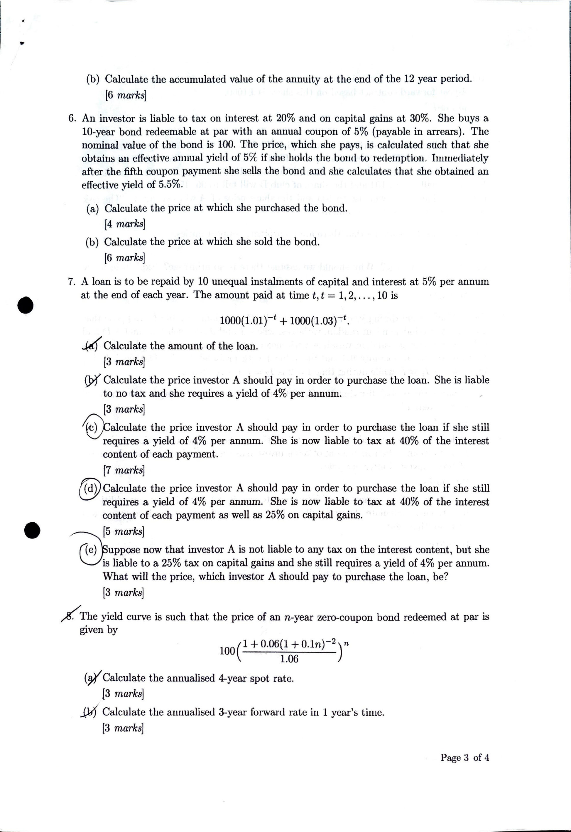 LSE Past Paper ST226 (2018) Pg2