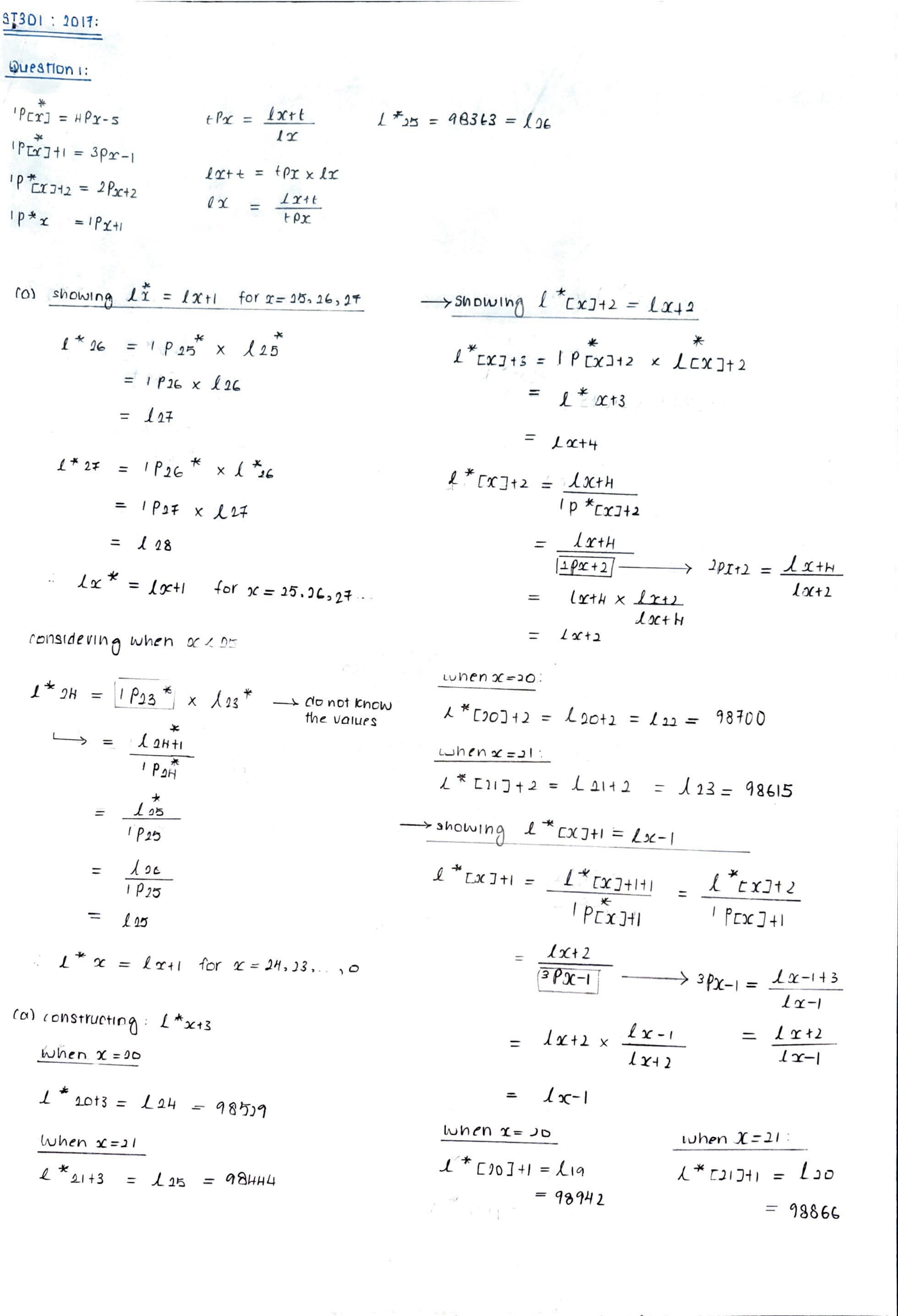LSE Past Paper ST301 (2017) Pg3