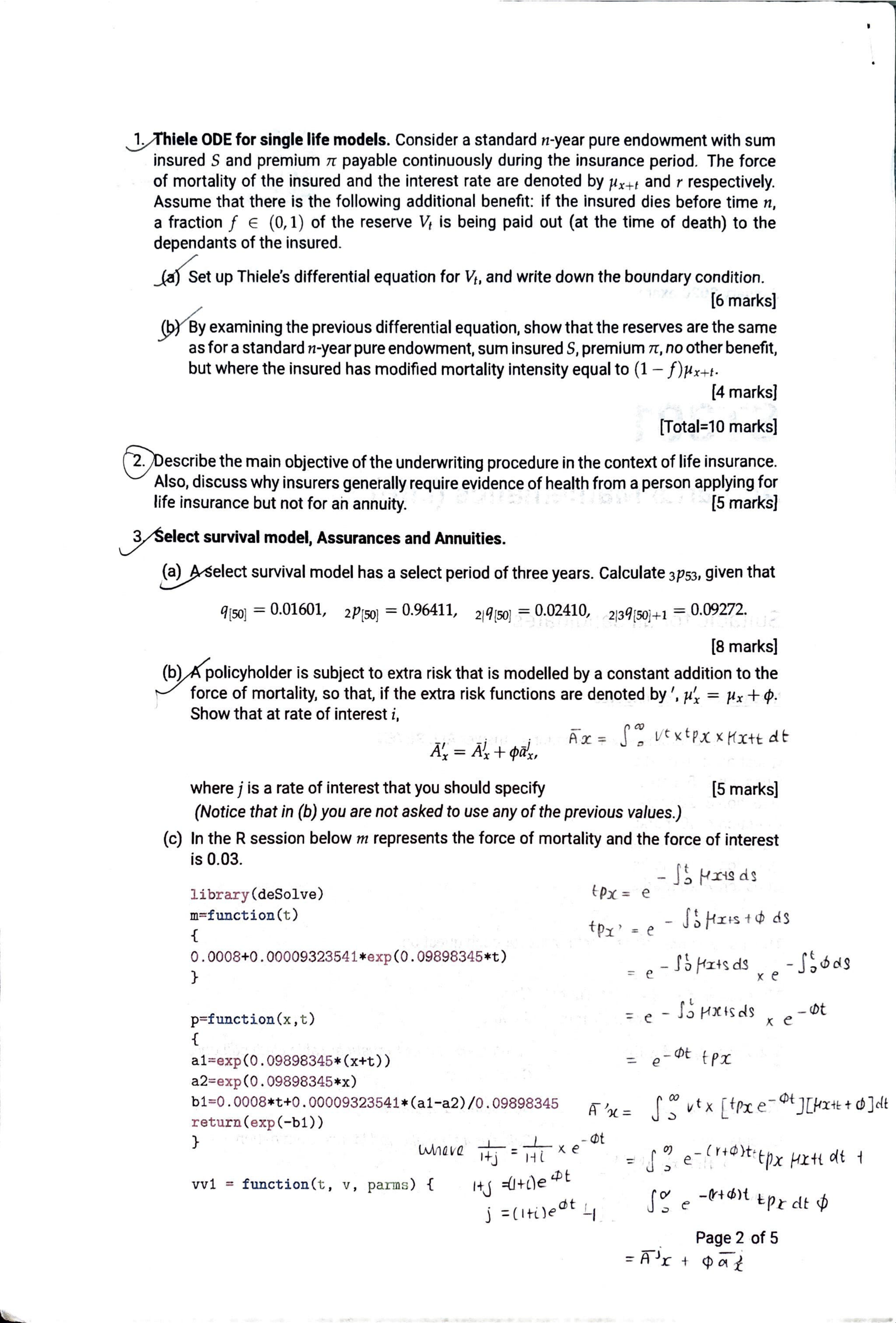 LSE Past Paper ST301 (2020) Pg2
