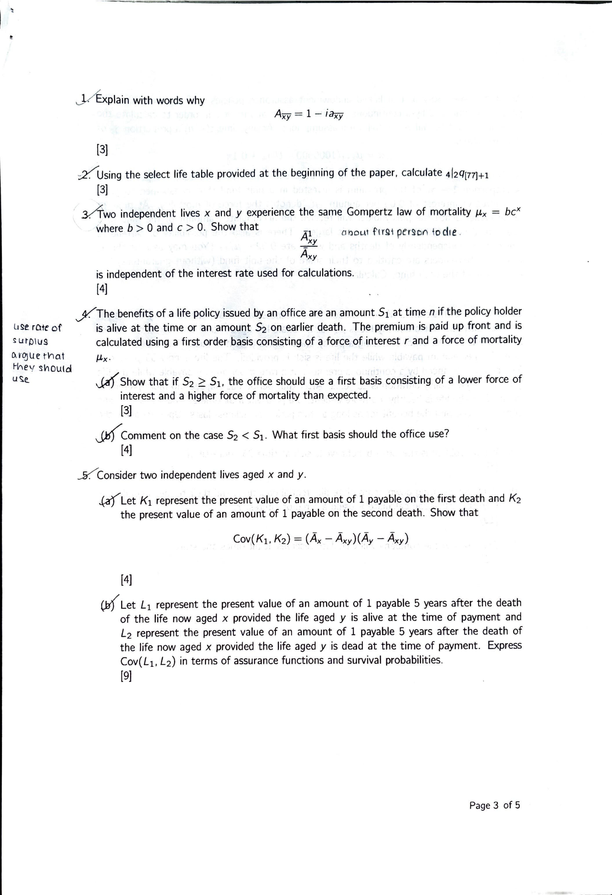 LSE Past Paper ST301 (2022) Pg2