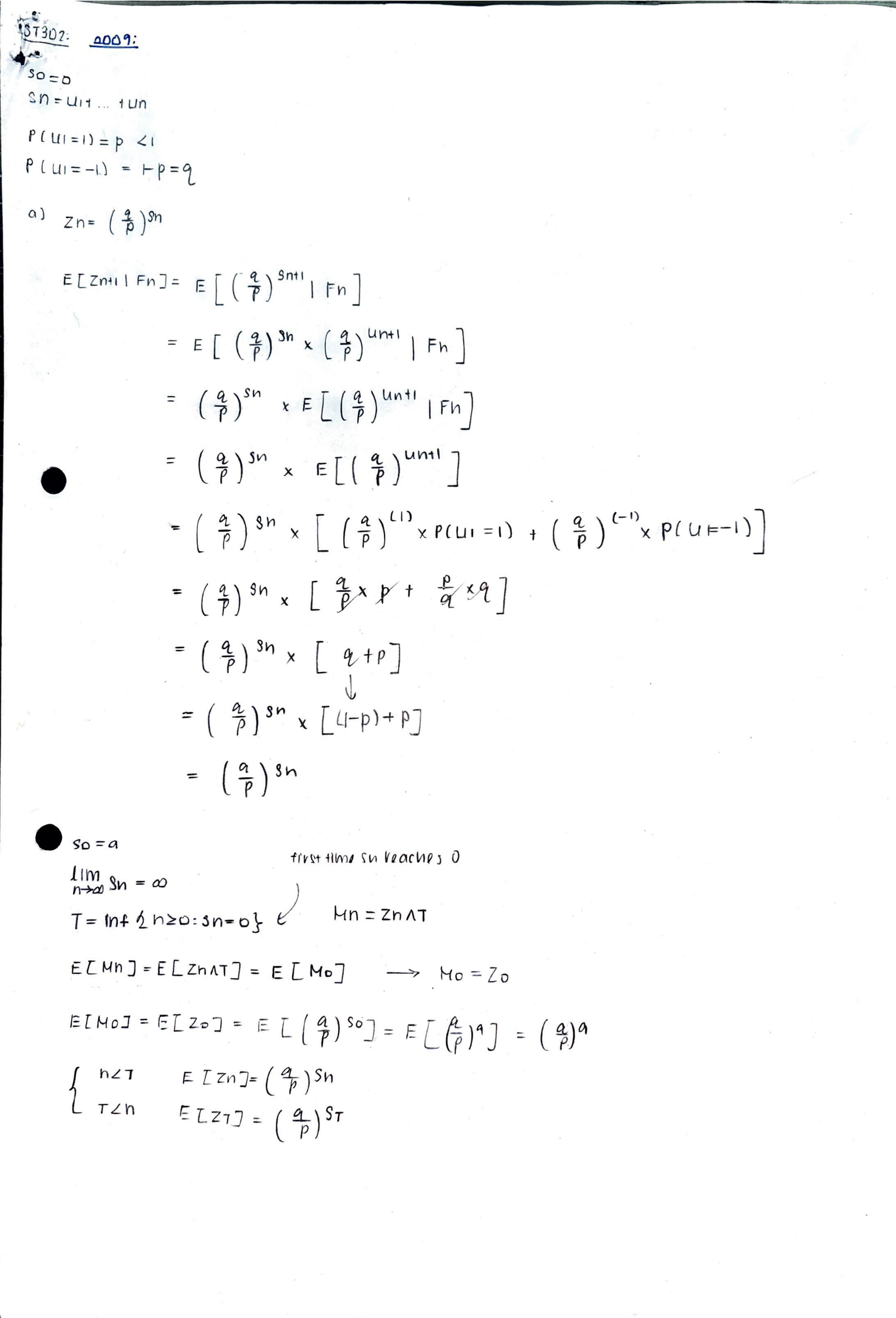 LSE Past Paper ST302 (2009) Pg3