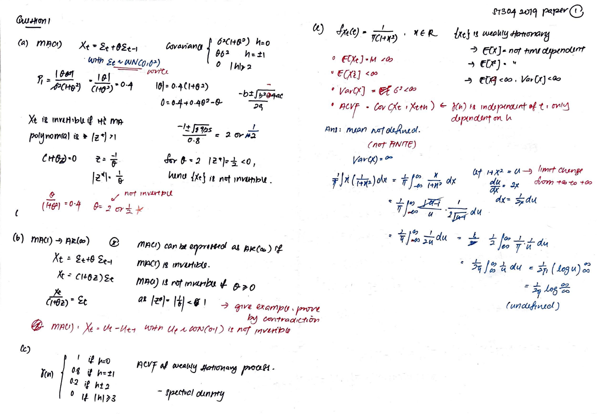 LSE Past Paper ST304 (2019) Pg3