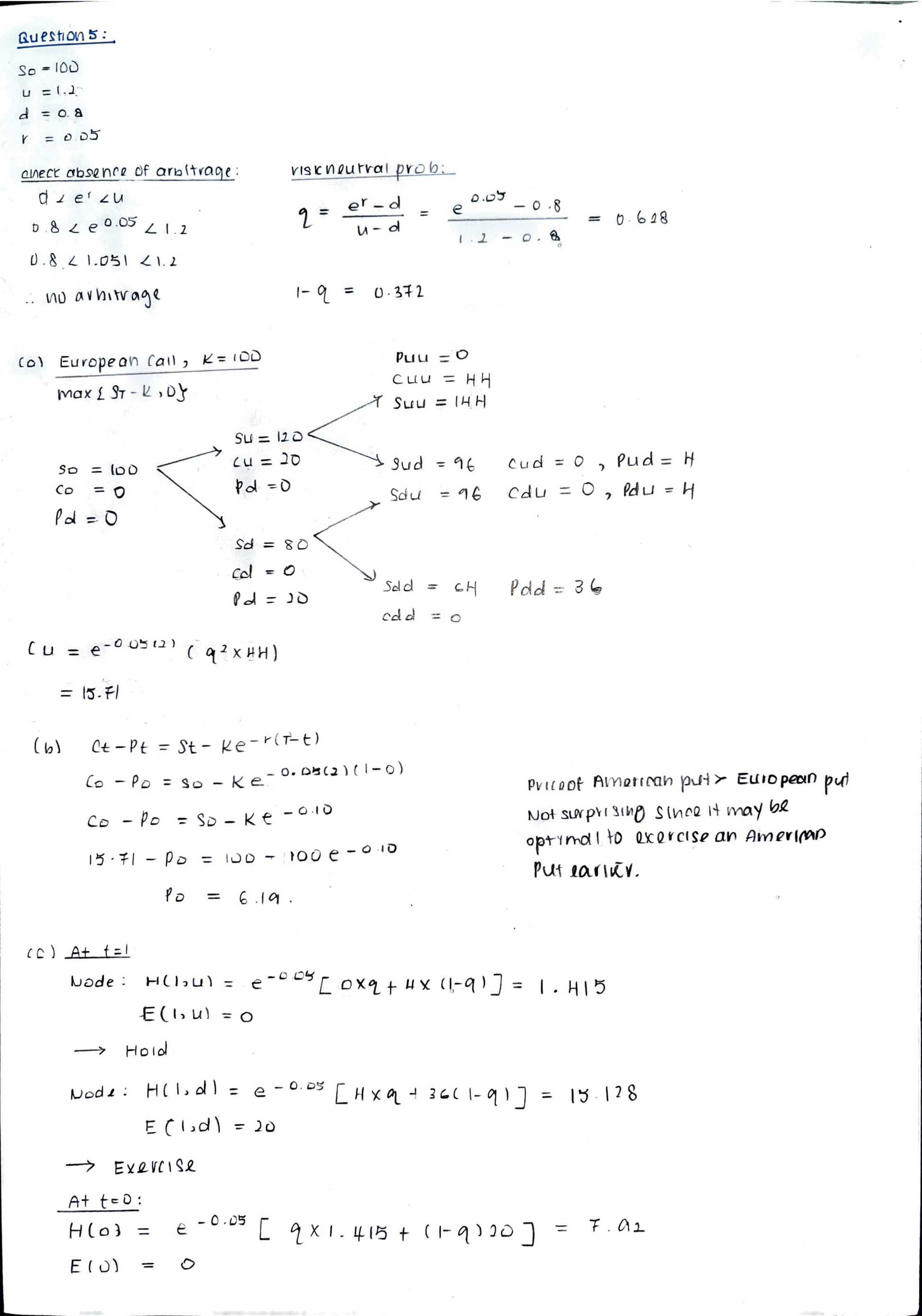 LSE Past Paper Solution ST330 (2015) Pg2
