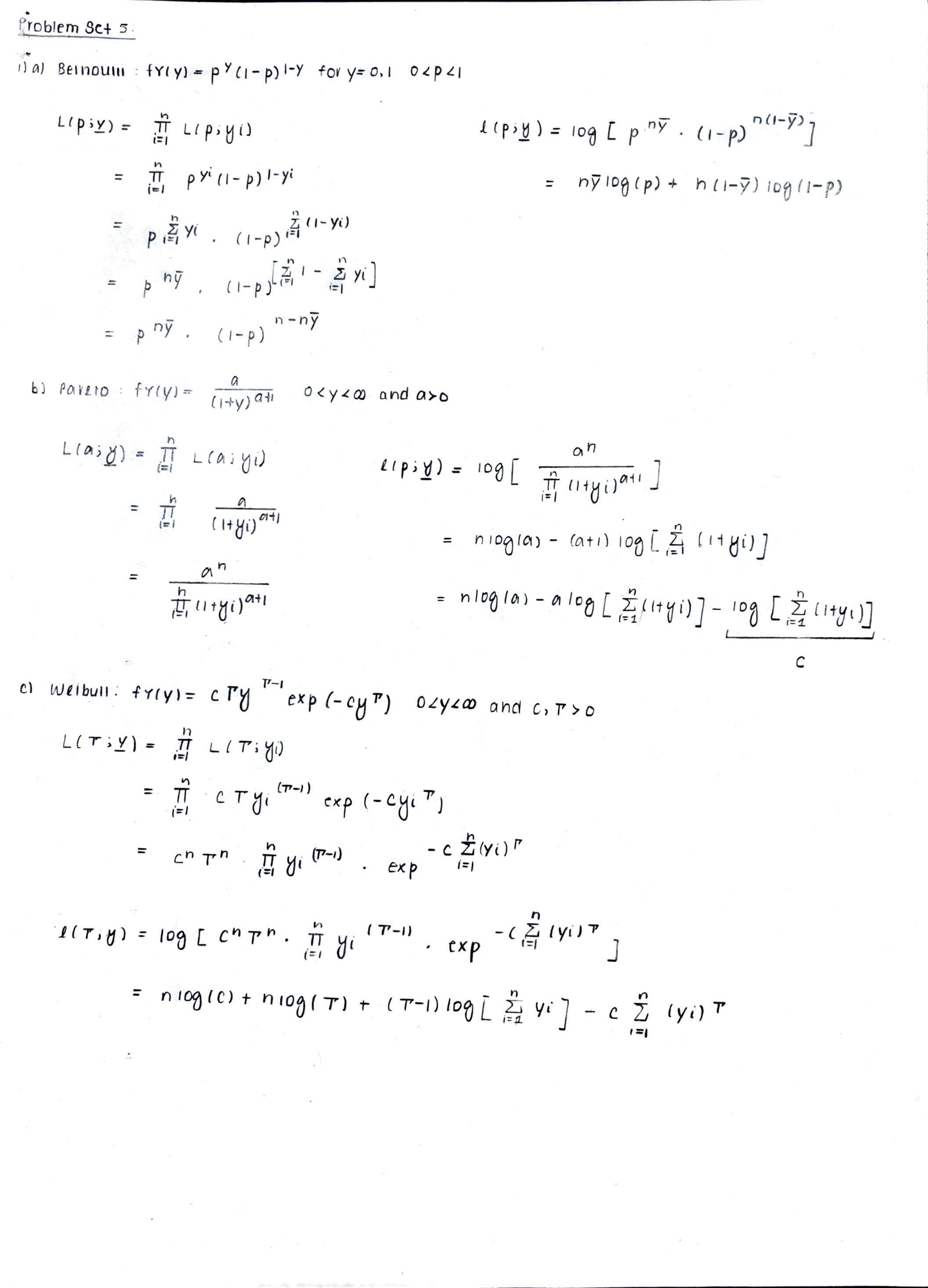 LSE Problem Sets ST202 (LT) Pg2